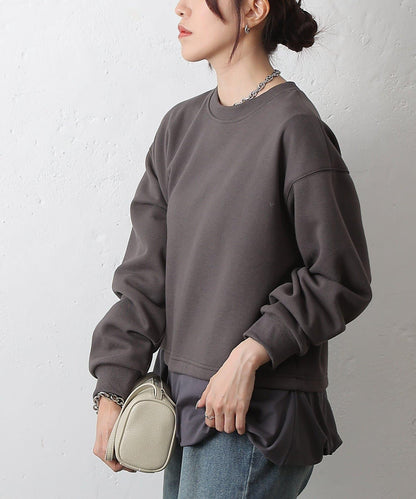 下襬氣球袖套頭衫