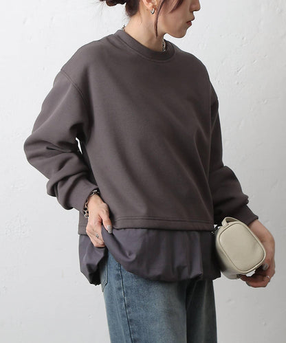 下襬氣球袖套頭衫