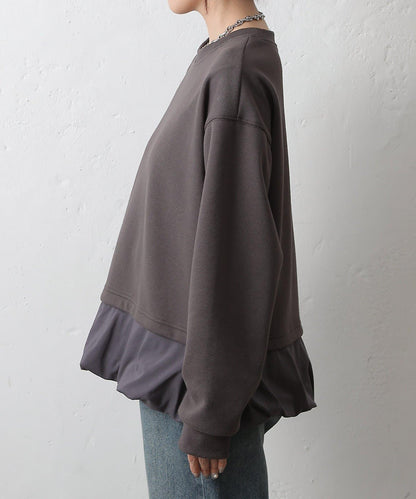 下襬氣球袖套頭衫