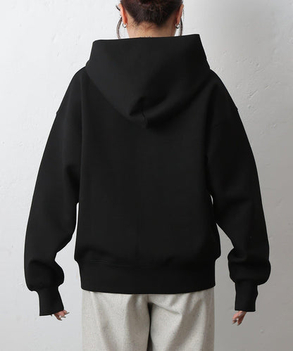 瓦楞紙浮雕標誌連帽衛衣