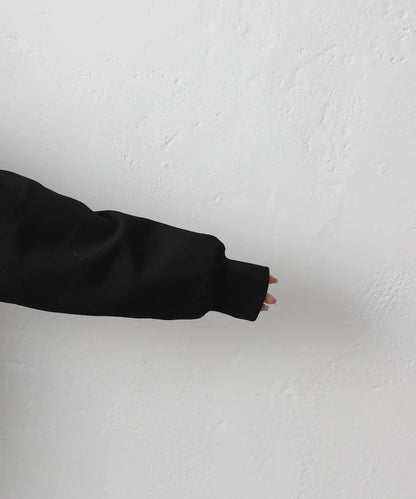 瓦楞紙浮雕標誌連帽衛衣