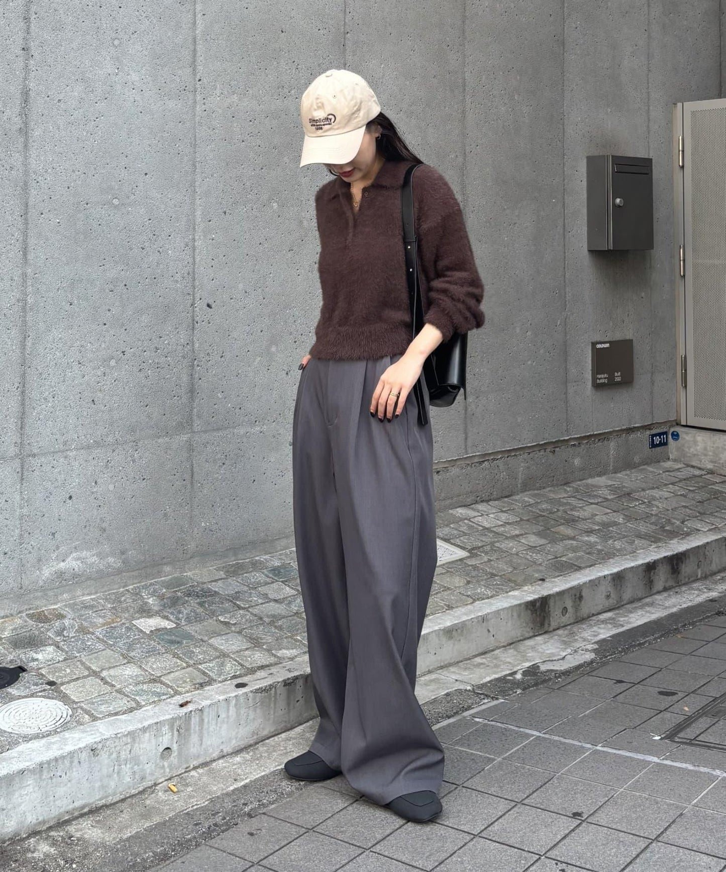 【PIKO企畫/】長絨毛針織POLO衫