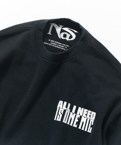 【EXCLUSIVE】 Nas STILLMATIC SWT 印花衛衣