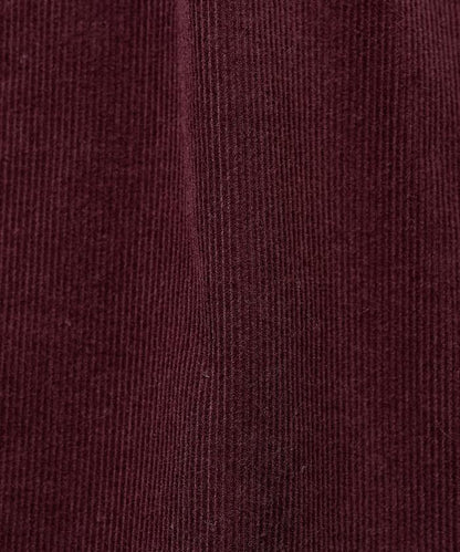 燈芯絨褶皺長褲＜可搭配套裝＞