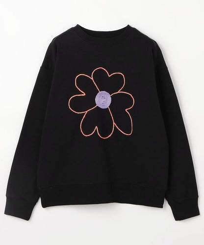 CC FLOWER LOVE 刺繡手工衛衣