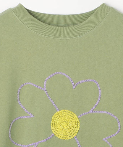 CC FLOWER LOVE 刺繡手工衛衣