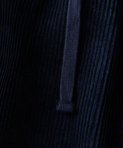 寬鬆版型 單水洗 彎曲燈芯絨長褲