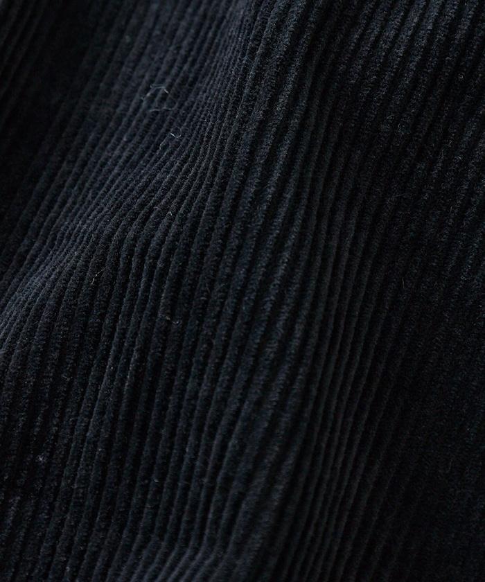 寬鬆版型 單水洗 彎曲燈芯絨長褲