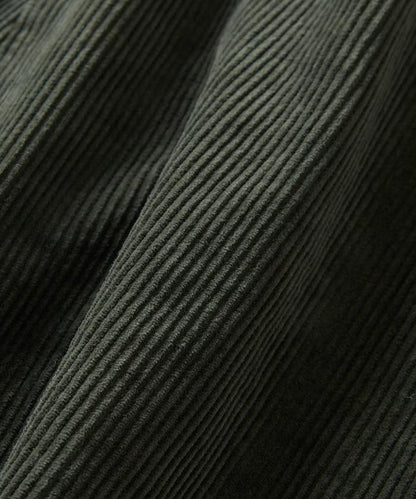 寬鬆版型 單水洗 彎曲燈芯絨長褲