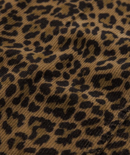 寬鬆直筒版型 全印花燈芯絨休閒褲【可搭配套裝】