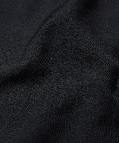 水洗100%羊毛寬鬆版型西裝褲