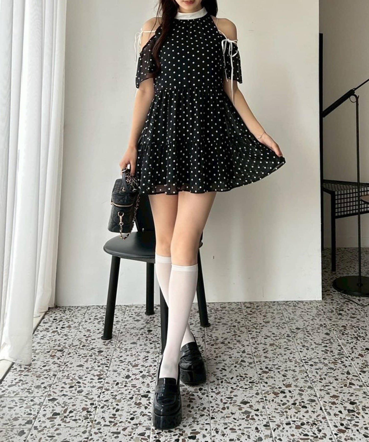 【one after another】美式無袖背心長款上衣