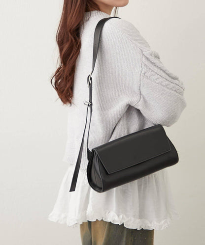 天鵝絨毛線標誌針織衫