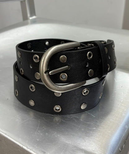 【UNISEX】鉚釘腰帶