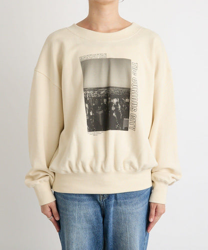 【大人休閒風】2way照片印花衛衣