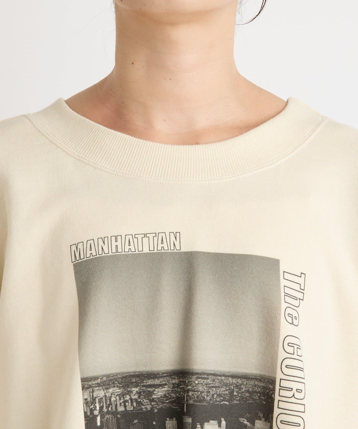 【大人休閒風】2way照片印花衛衣