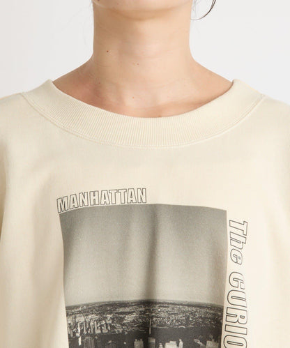 【大人休閒風】2way照片印花衛衣