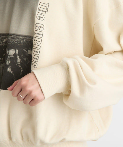 【大人休閒風】2way照片印花衛衣