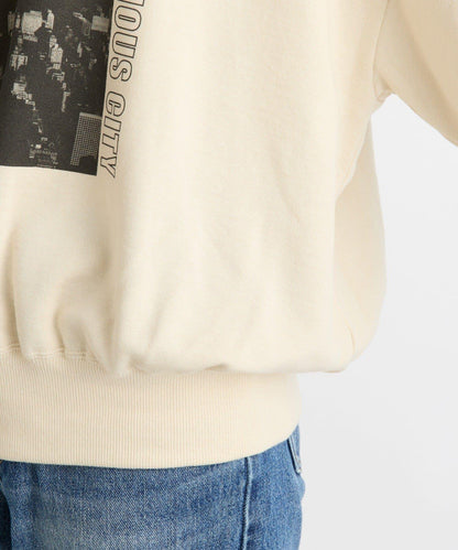 【大人休閒風】2way照片印花衛衣