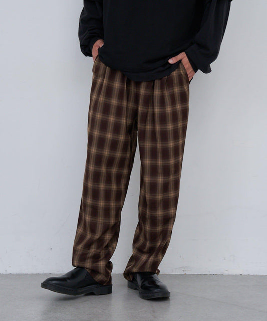 【Kastane】BM格紋休閒褲