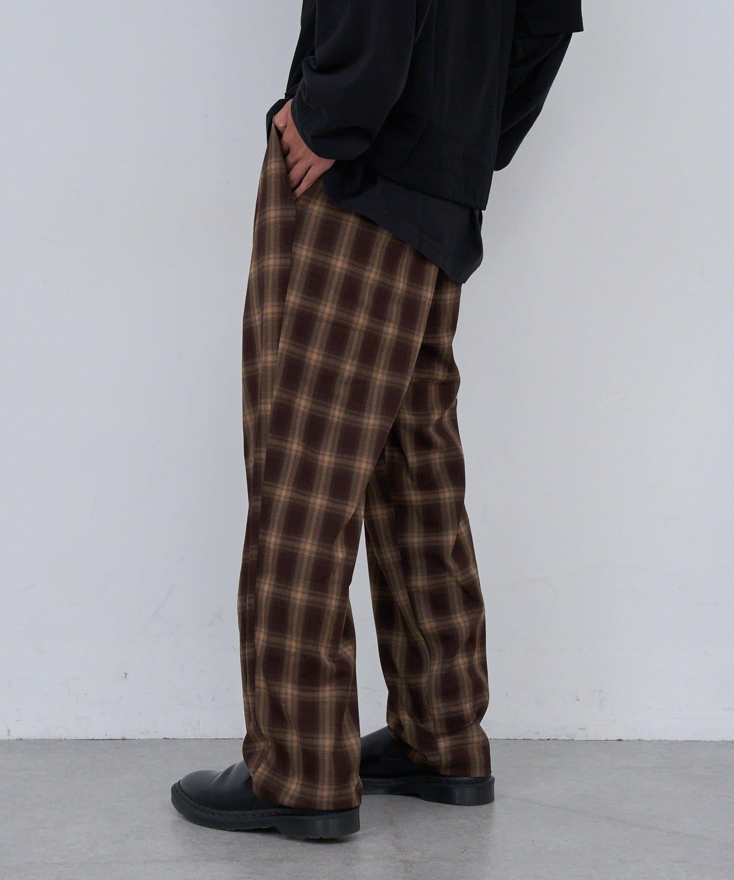 【Kastane】BM格紋休閒褲