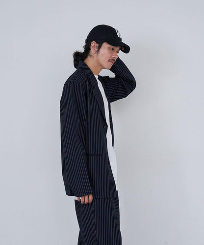 【Kastane】BM條紋單排扣西裝外套