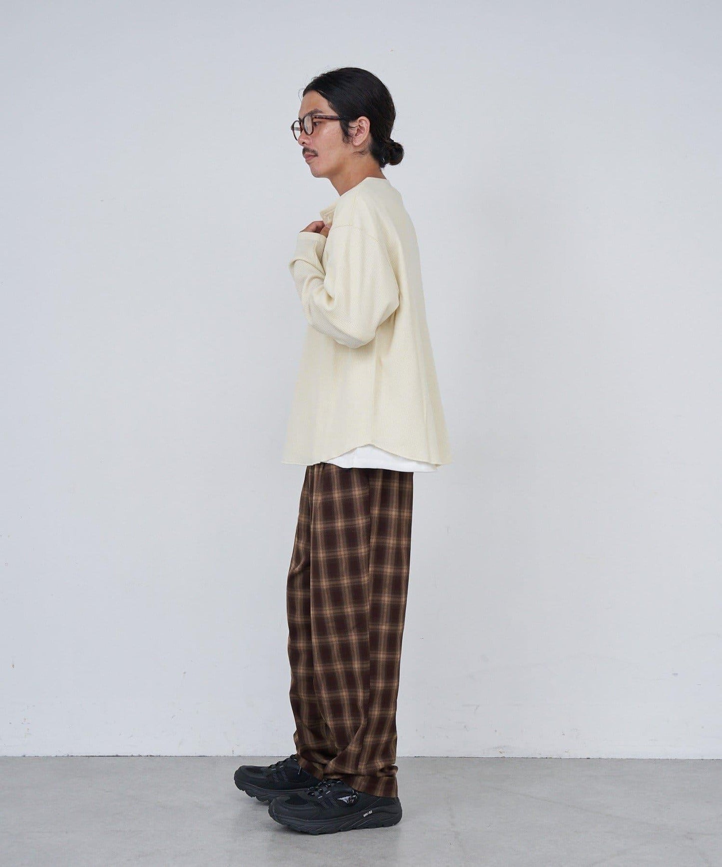 【Kastane】BM格紋休閒褲