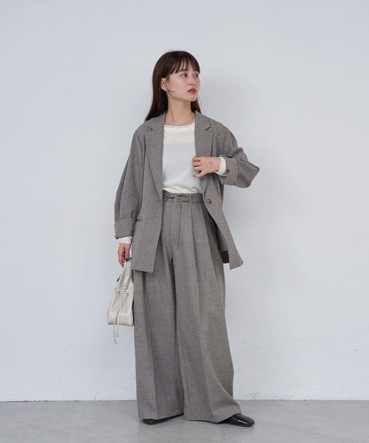Kastane B 後背褶襉休閒夾克