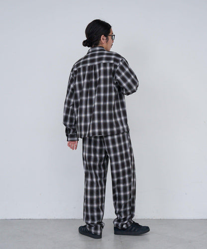 【Kastane】BM格紋休閒褲