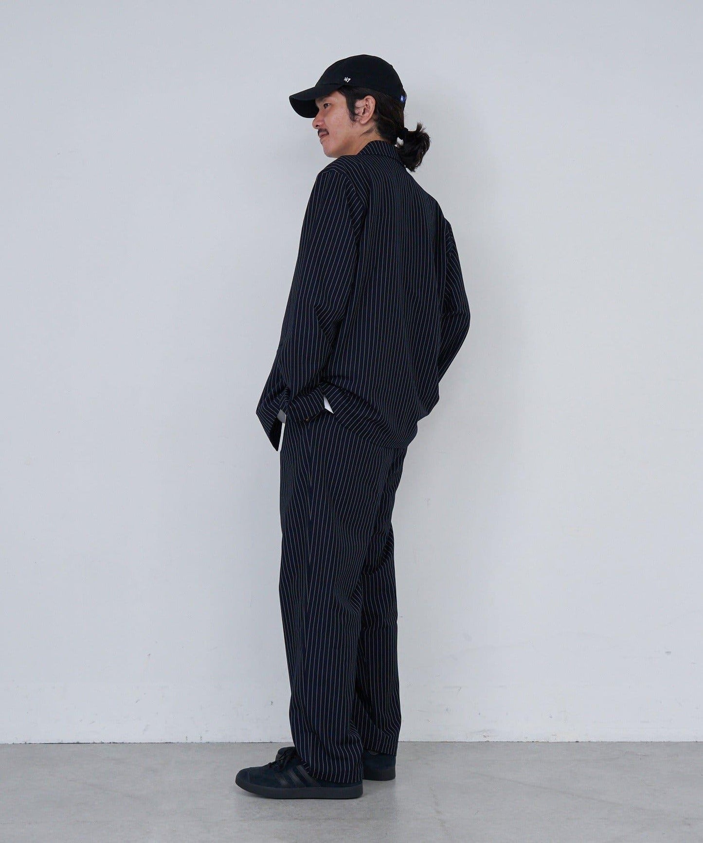 【Kastane】BM條紋單排扣西裝外套