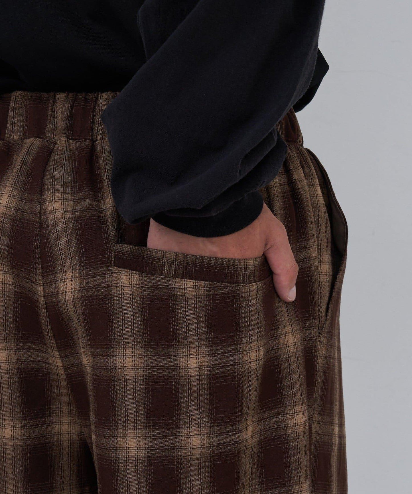 【Kastane】BM格紋休閒褲