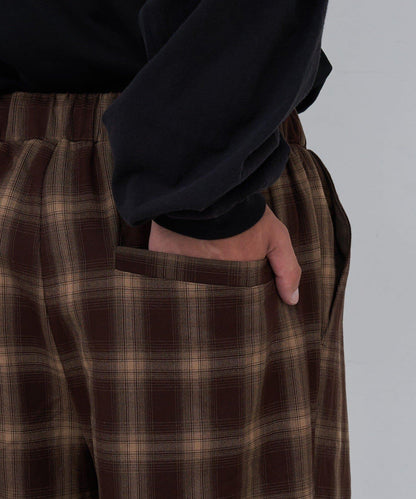 【Kastane】BM格紋休閒褲