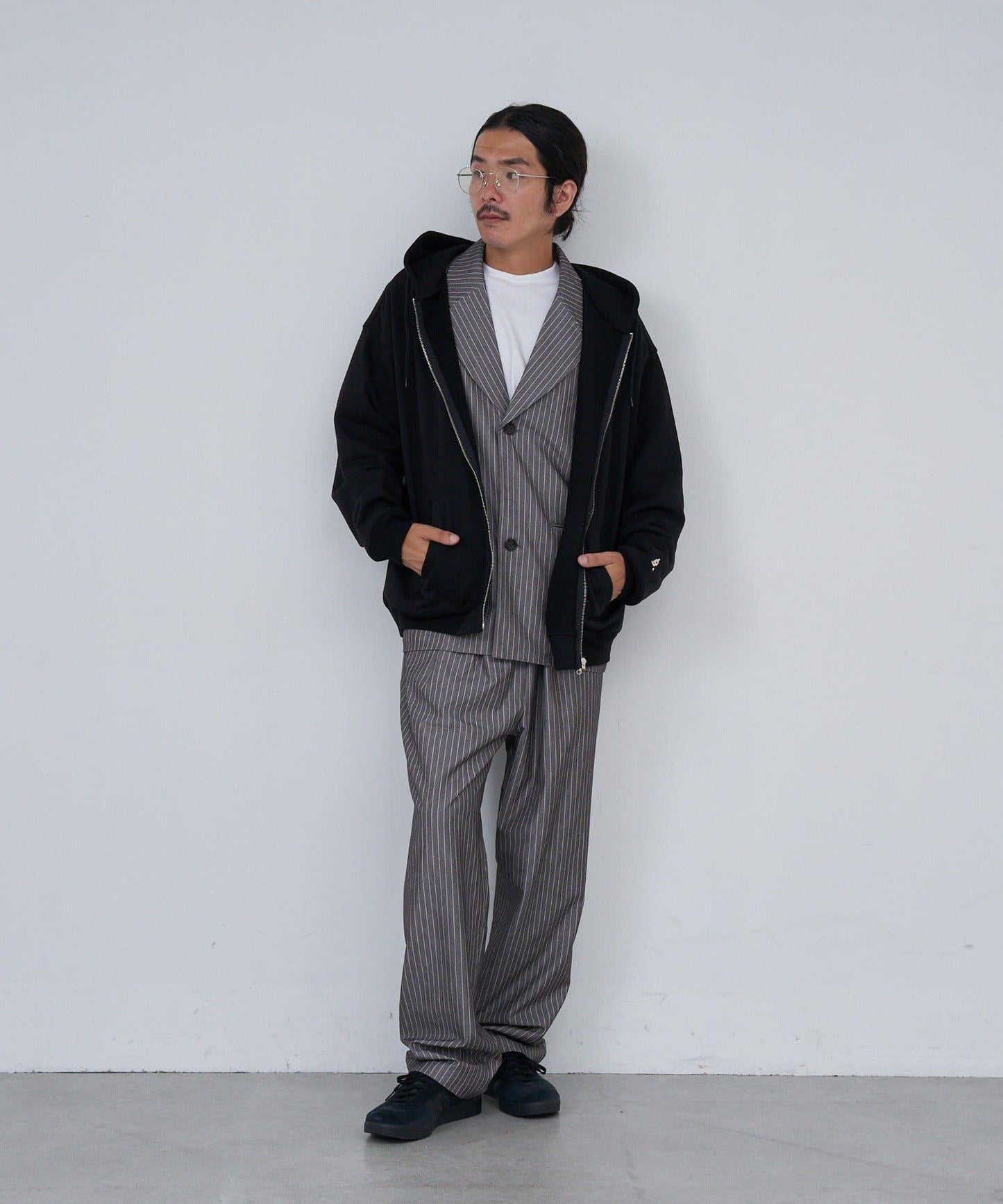 【Kastane】BM條紋單排扣西裝外套