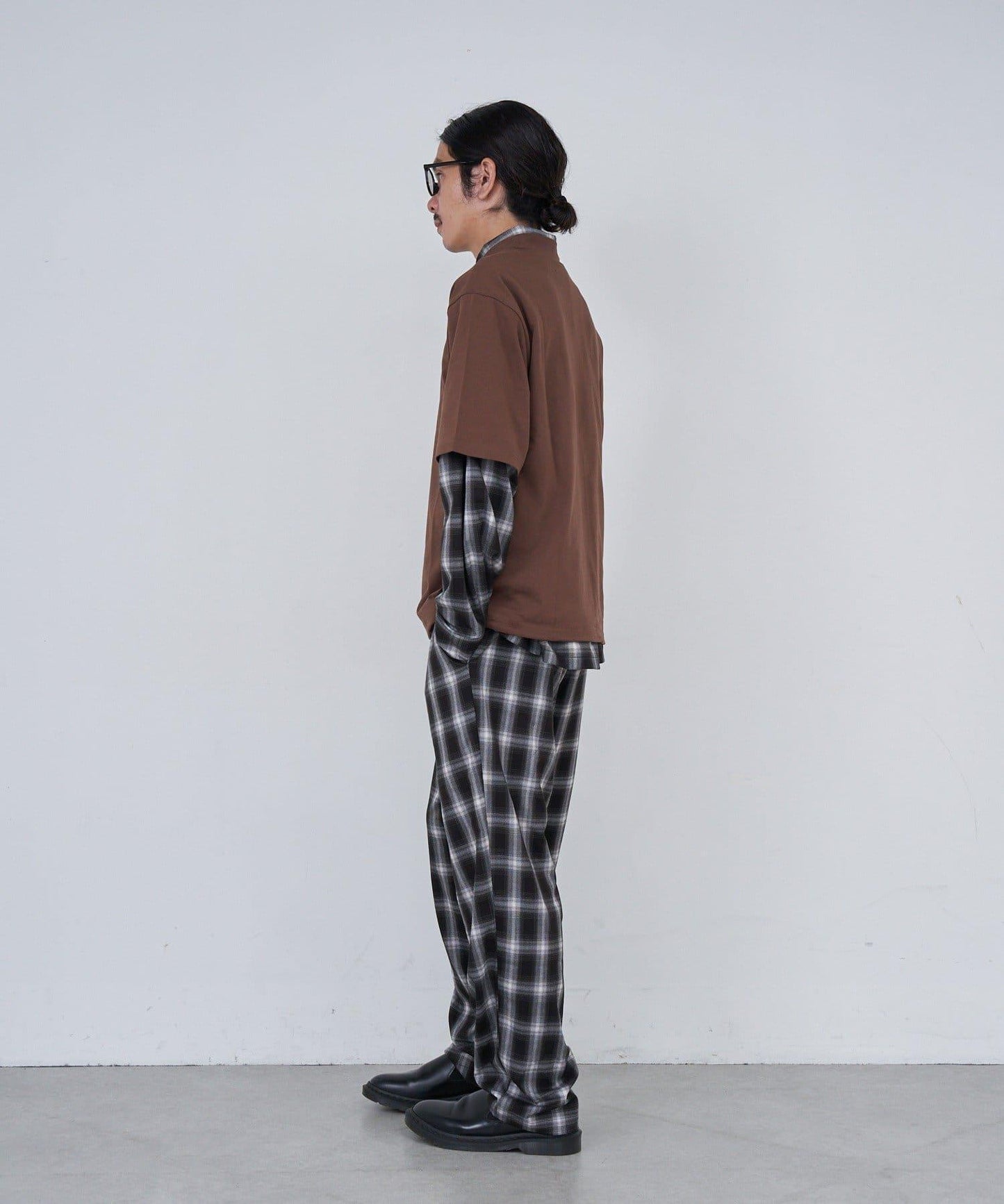 【Kastane】BM格紋休閒褲