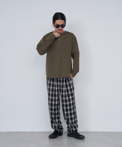 【Kastane】BM格紋休閒褲