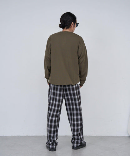 【Kastane】BM格紋休閒褲