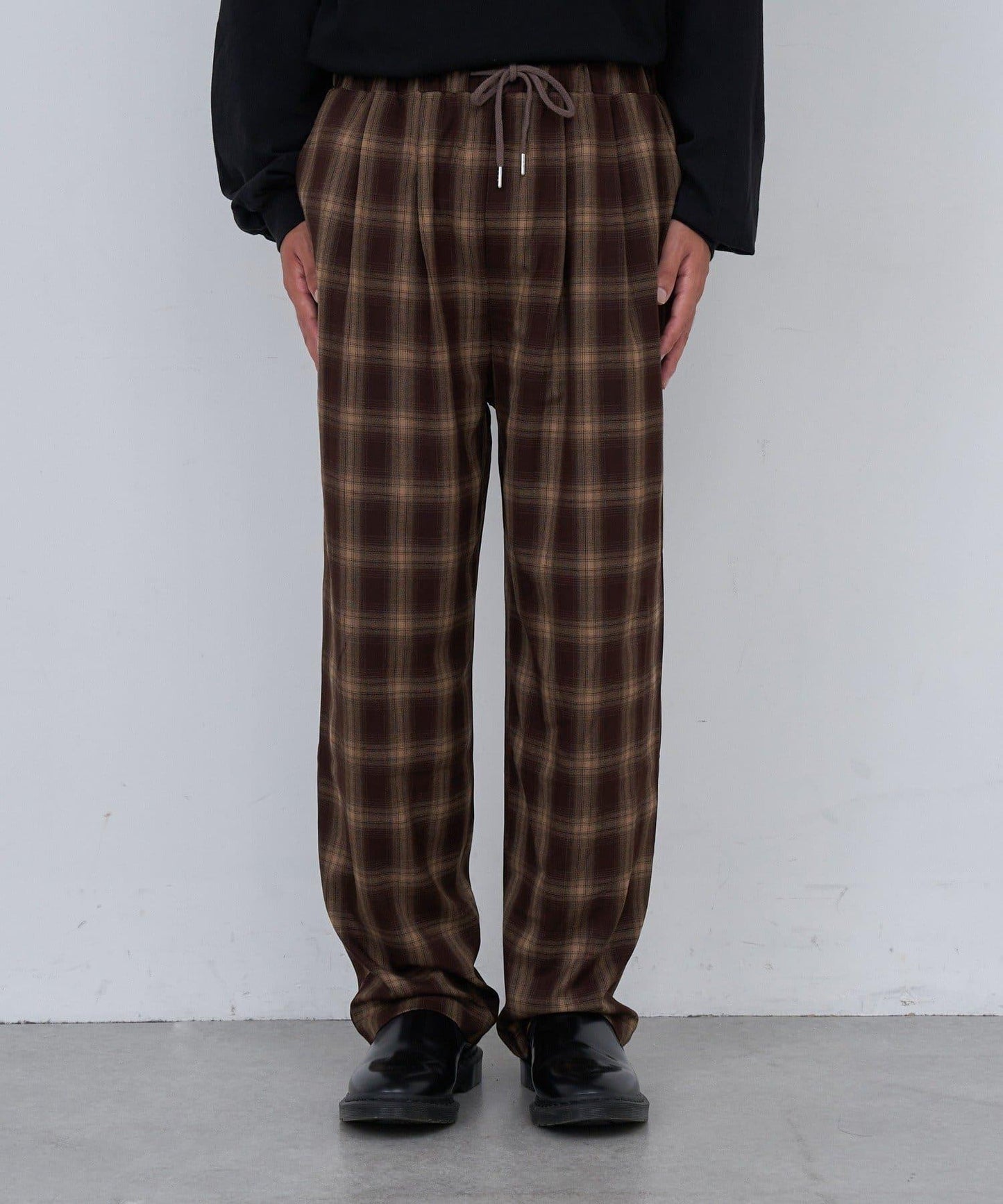 【Kastane】BM格紋休閒褲