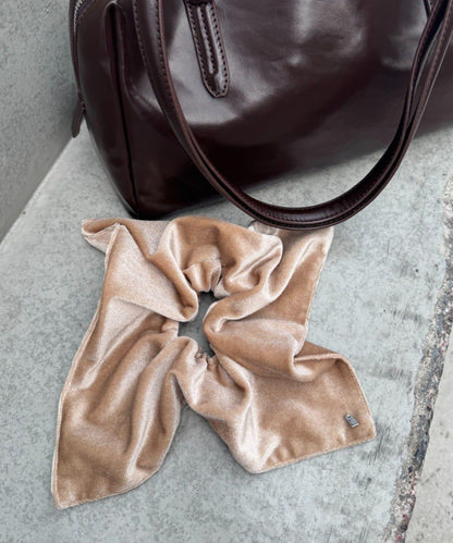 lil帶盤大號天鵝絨髮圈