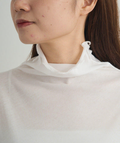 【25AW新色上市！】棉質透視高領T恤