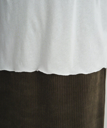 【25AW新色上市！】棉質透視高領T恤