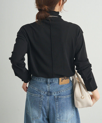 【25AW新色上市！】棉質透視高領T恤