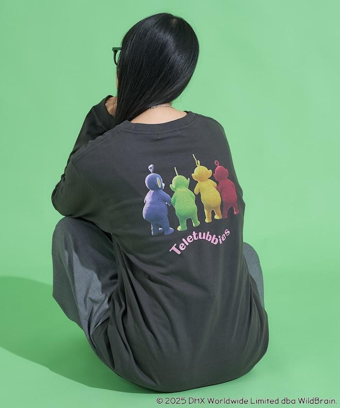 天線寶寶背面圖案長袖T恤