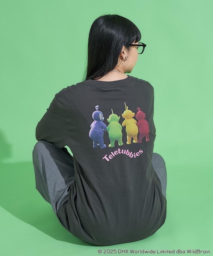 天線寶寶背面圖案長袖T恤