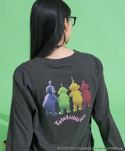 天線寶寶背面圖案長袖T恤