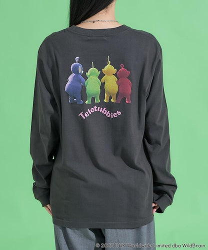 天線寶寶背面圖案長袖T恤