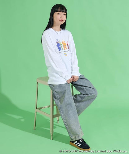 天線寶寶迷你前印花長袖T恤