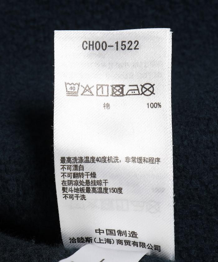 ブービーロゴ拉鍊連帽衛衣 / CH00-1522 / 加絨內裡