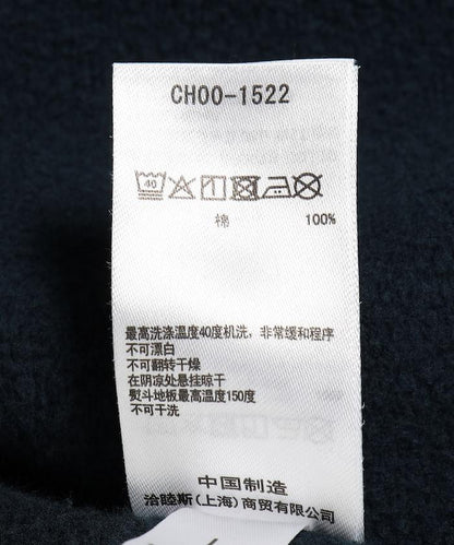 ブービーロゴ拉鍊連帽衛衣 / CH00-1522 / 加絨內裡