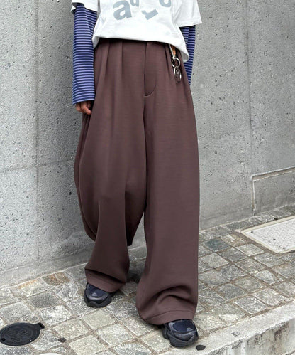 【UNISEX】加厚保暖衛褲寬鬆長褲