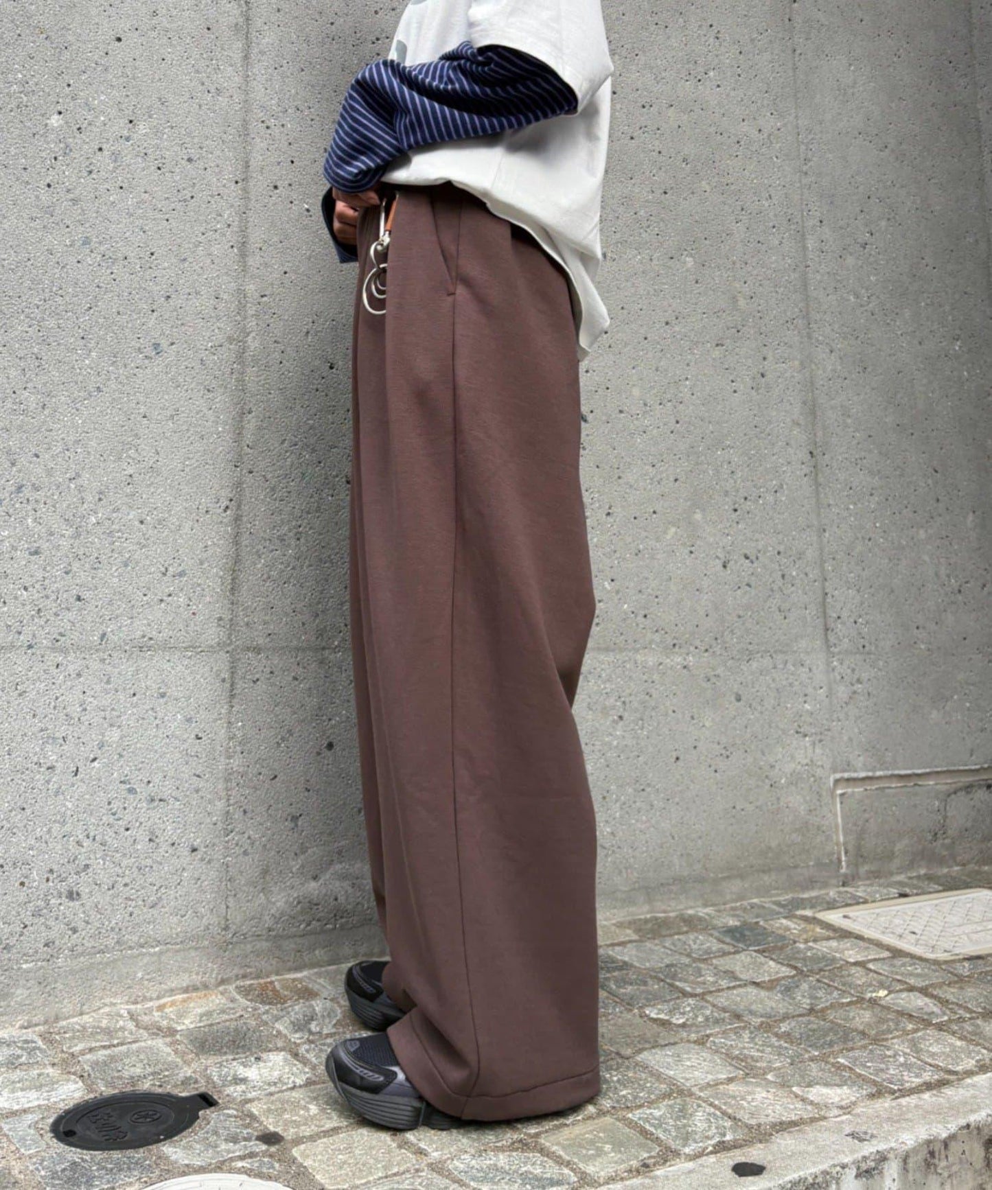【UNISEX】加厚保暖衛褲寬鬆長褲